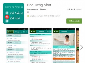 Học tiếng Nhật qua ứng dụng Lern Japanese