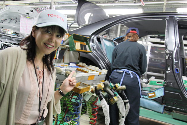 xuất khẩu lao động nữ lắp ráp linh kiện ô tô tại Nhật Bản