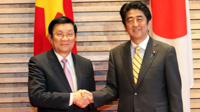 hợ tác giữa hai nước Việt Nam - Nhật Bản