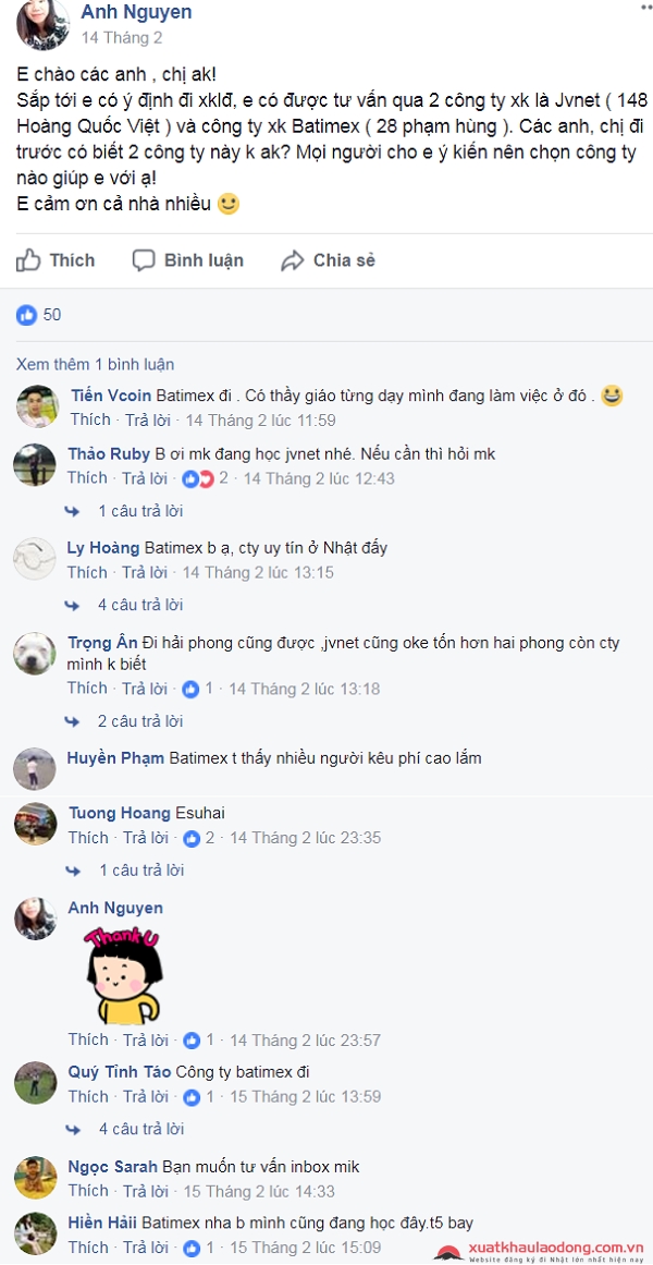 Đánh giá công ty Batimex