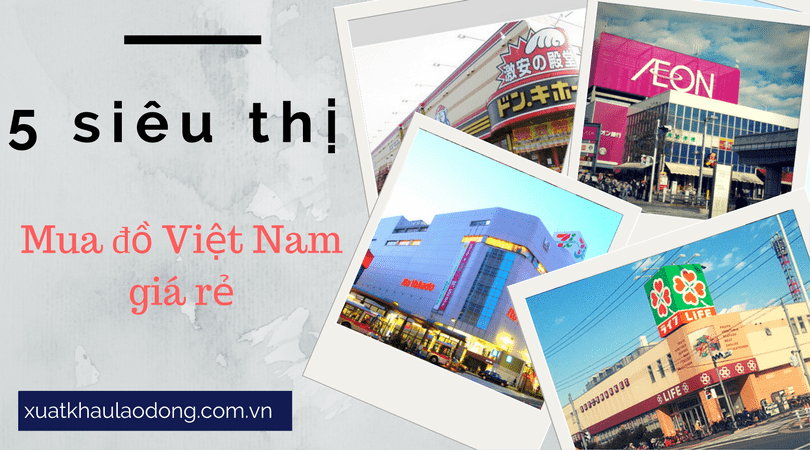 Top 5 siêu thị bán đồ Việt Nam giá rẻ tại Nhật Bản