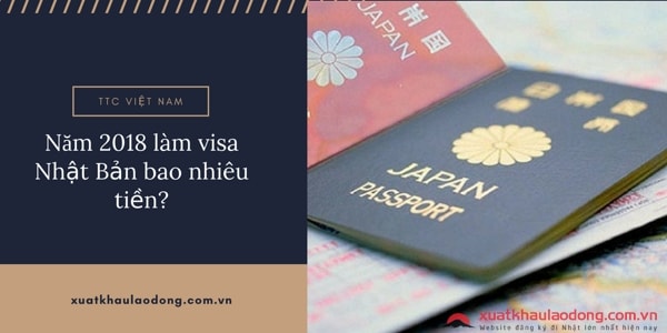 Năm 2019 làm visa Nhật Bản bao nhiêu tiền?