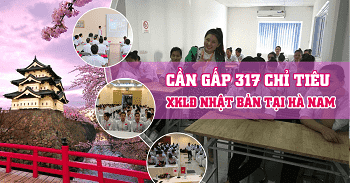 Tuyển gấp 317 lao động đi Nhật Bản tại Hà Nam năm 2023