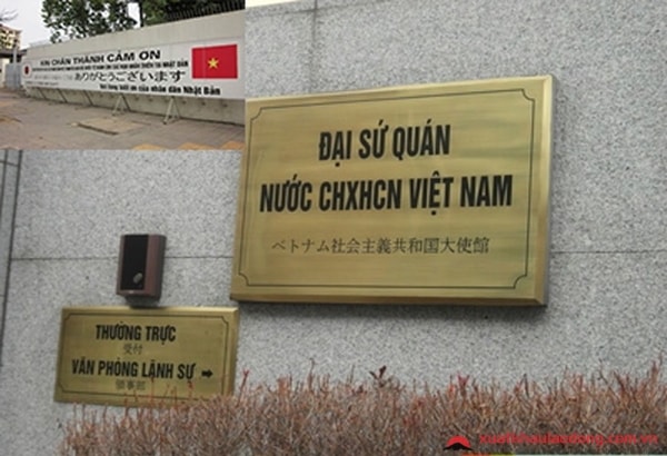 Địa chỉ liên hệ Đại Sứ Quán, Tổng Lãnh Sự Quán Việt Nam tại Nhật Bản