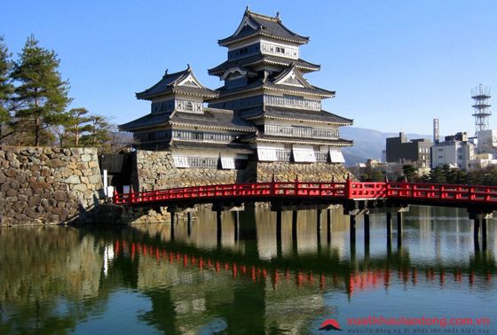 . Lâu đài Matsue (1607 - thành phố Shimane)