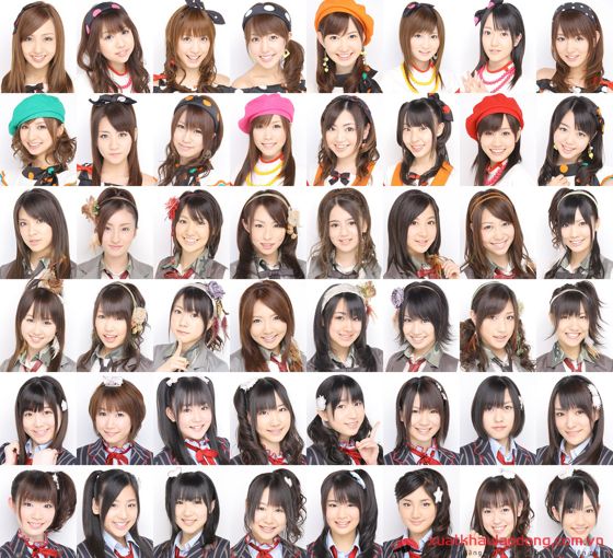 48 thành viên nhóm nhạc AKB48