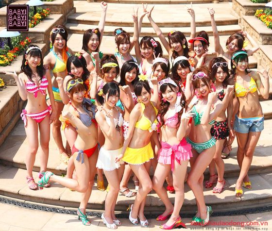 Những hình ảnh đẹp về nhóm nhạc AKB48 nổi tiếng Nhật Bản 