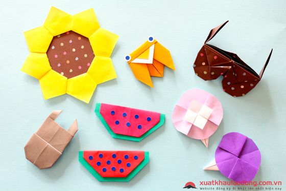Những sản phẩm đơn giản qua nét gấp của Origami