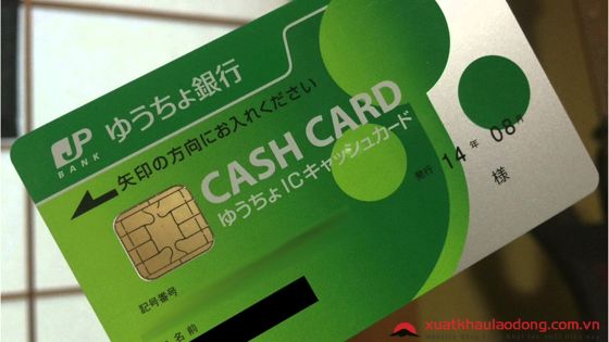 Thẻ ngân hàng Yucho Nhật Bản