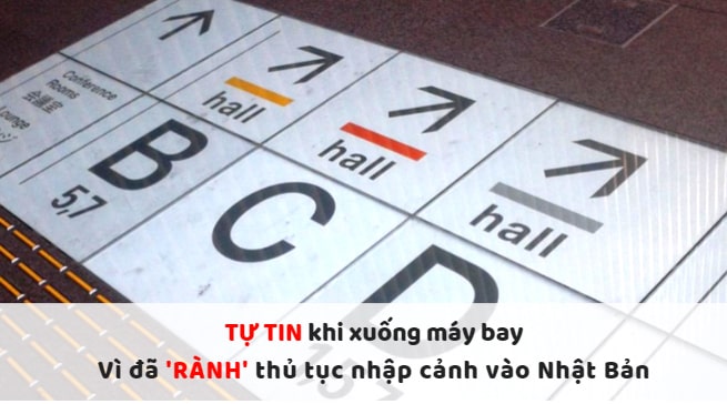 Hướng dẫn làm thủ tục nhập cảnh vào Nhật Bản không còn BỊ LÚNG TÚNG
