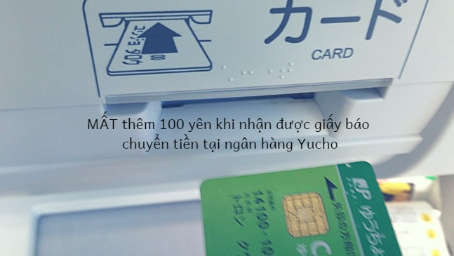 [CẢNH BÁO] Mất phí 100 yên CHỈ VÌ MỘT NÚT ẤN khi chuyển tiền tại ngân hàng Yucho