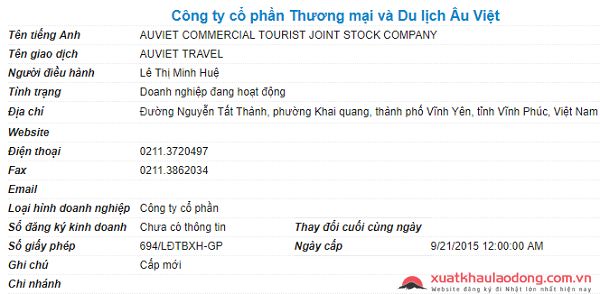 công ty xklđ uy tín tại hà nội