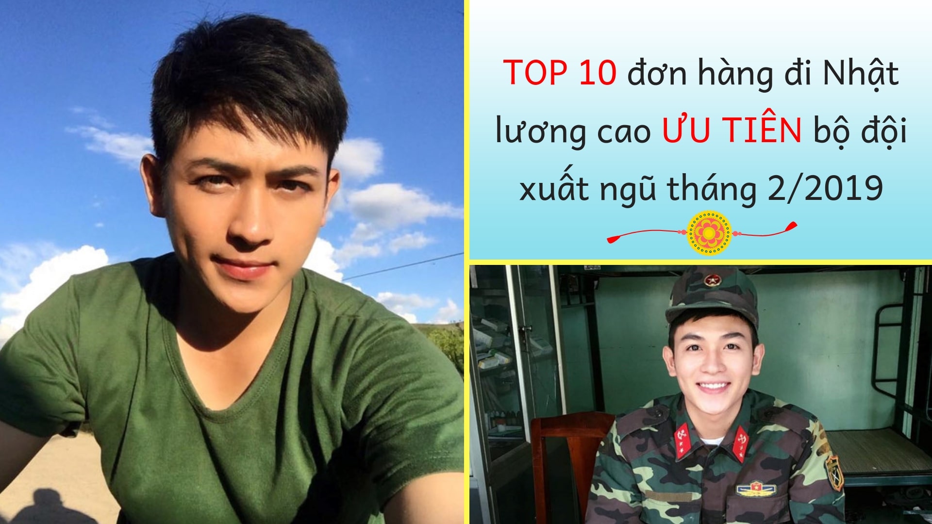 TOP 10 đơn hàng đi Nhật lương cao ƯU TIÊN bộ đội xuất ngũ 2023