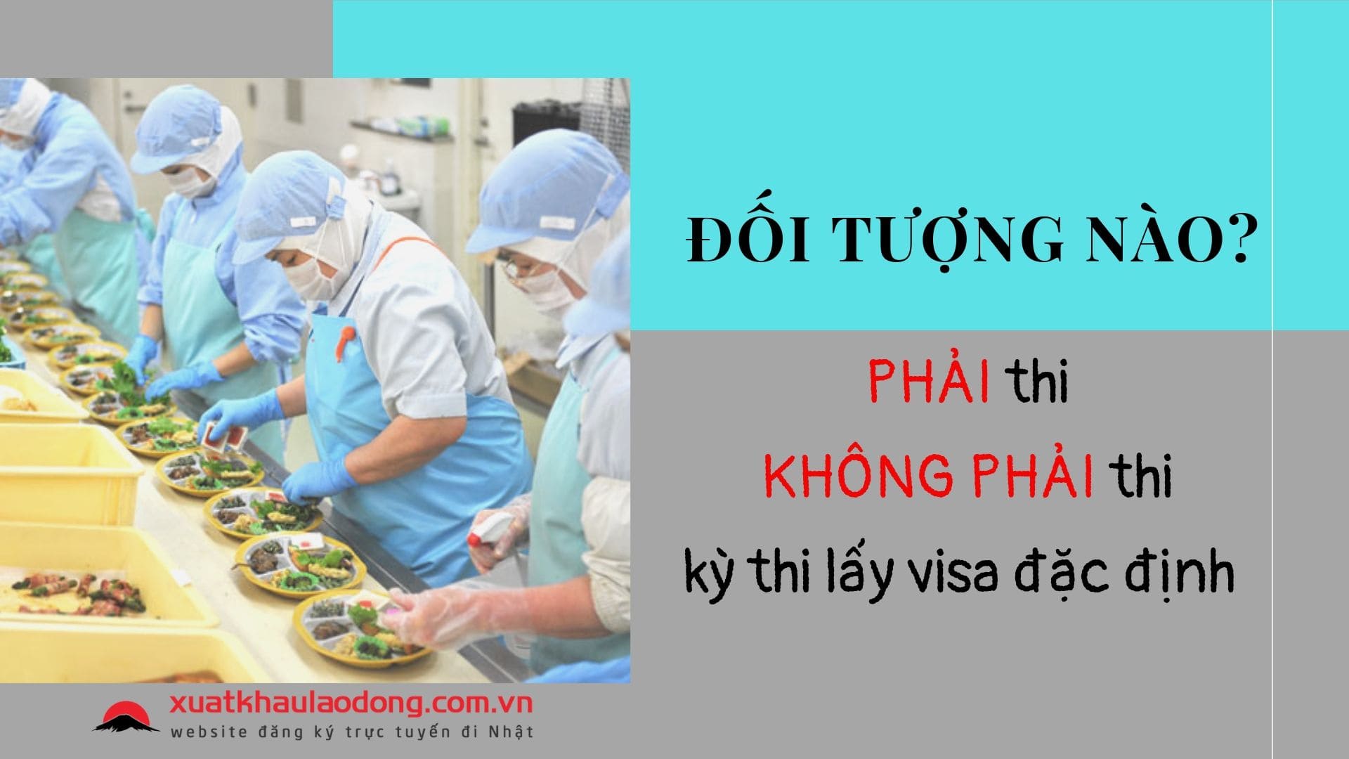 Đối tượng nào PHẢI THI và KHÔNG PHẢI THI lấy visa kỹ năng đặc định?
