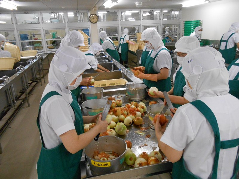đơn hàng chế biến thực phẩm lương cao tại Gifu
