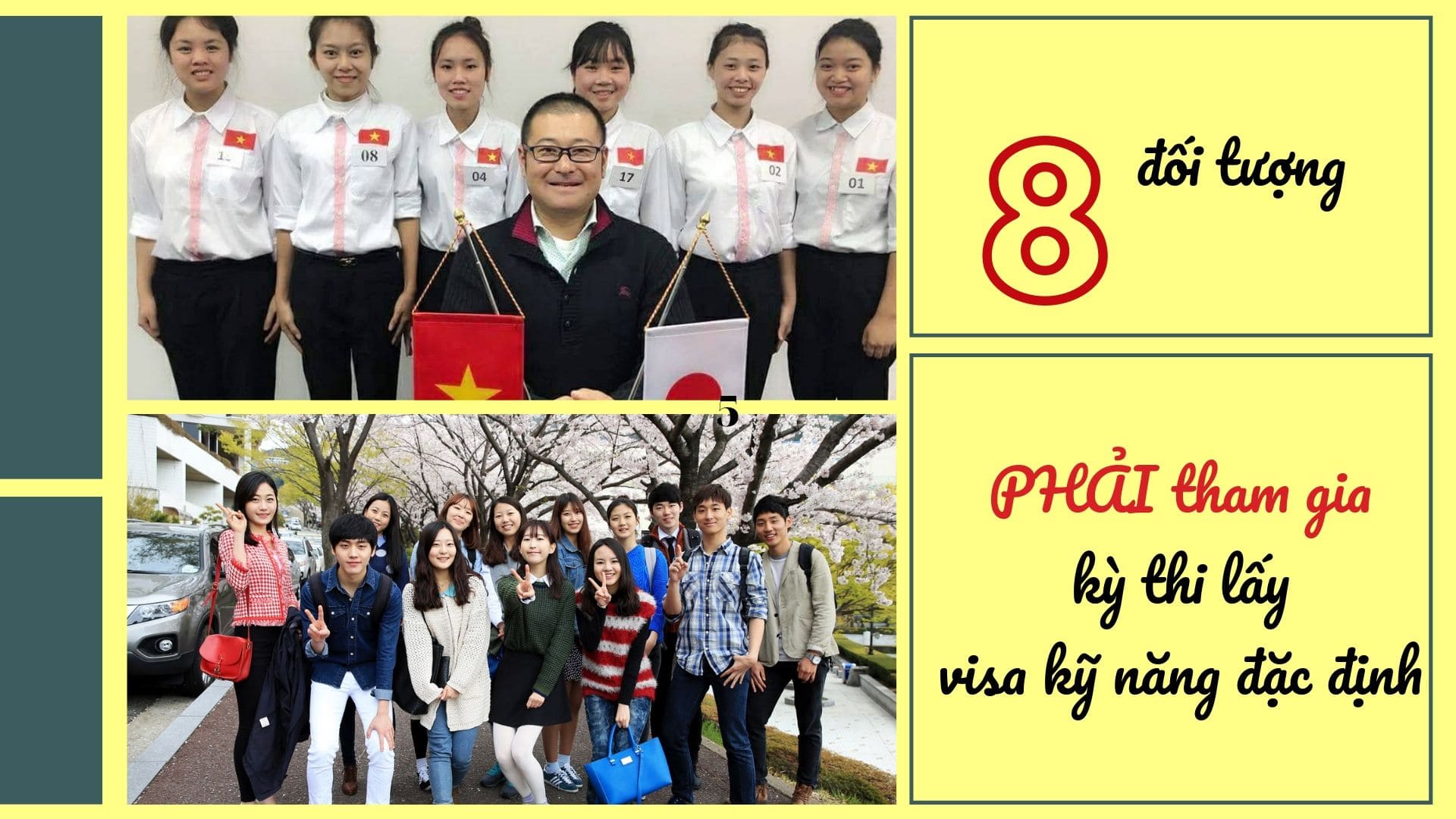 8 đối tượng PHẢI tham gia kỳ thi lấy visa kỹ năng đặc định