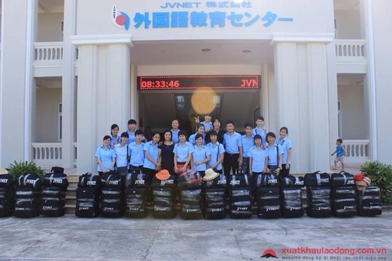 Lao động đã xuất cảnh tại công ty JVNet - công ty XKLĐ Nhật Bản tại Hà Nội