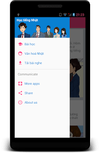 Ứng dụng học tiếng Nhật Learning Japanese N5 trên smartphone