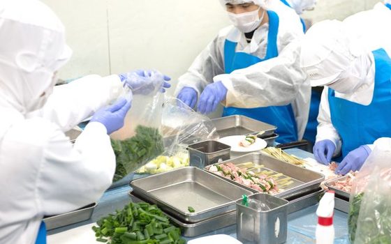 Ứng tuyển đơn hàng chế biến thịt xiên tại Iwate/ Akita