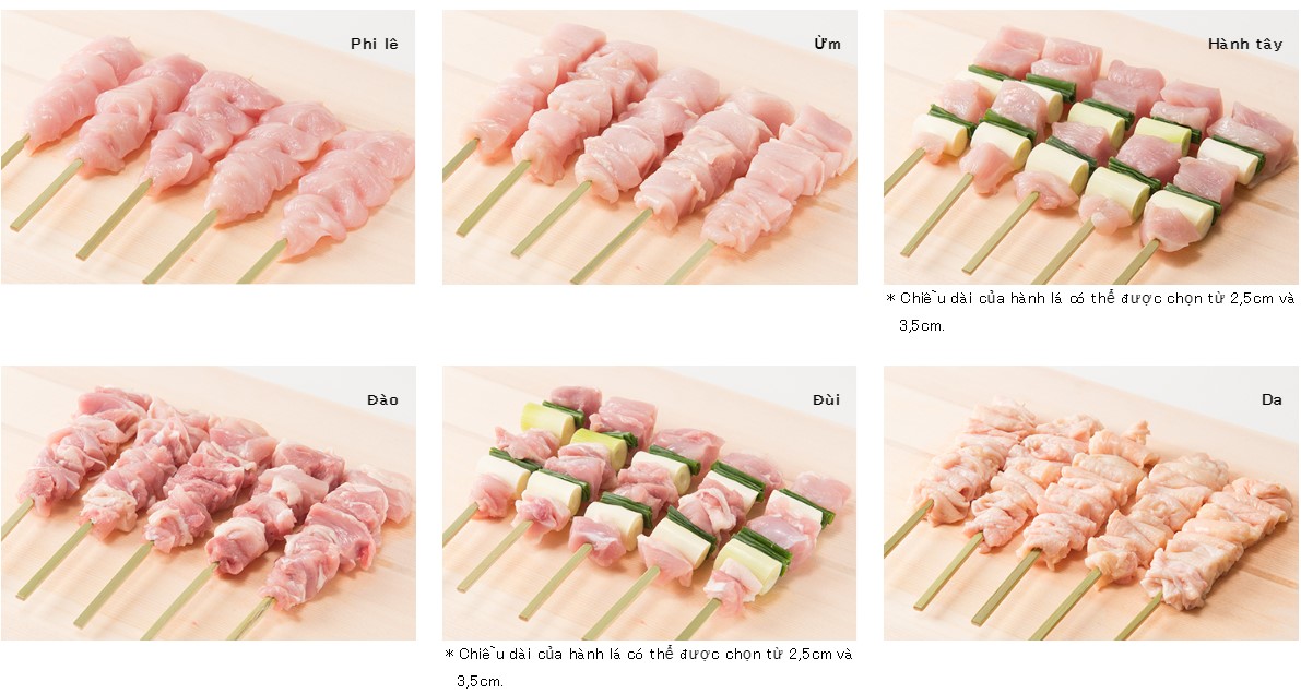 Ứng tuyển đơn hàng chế biến thịt xiên tại Iwate/ Akita