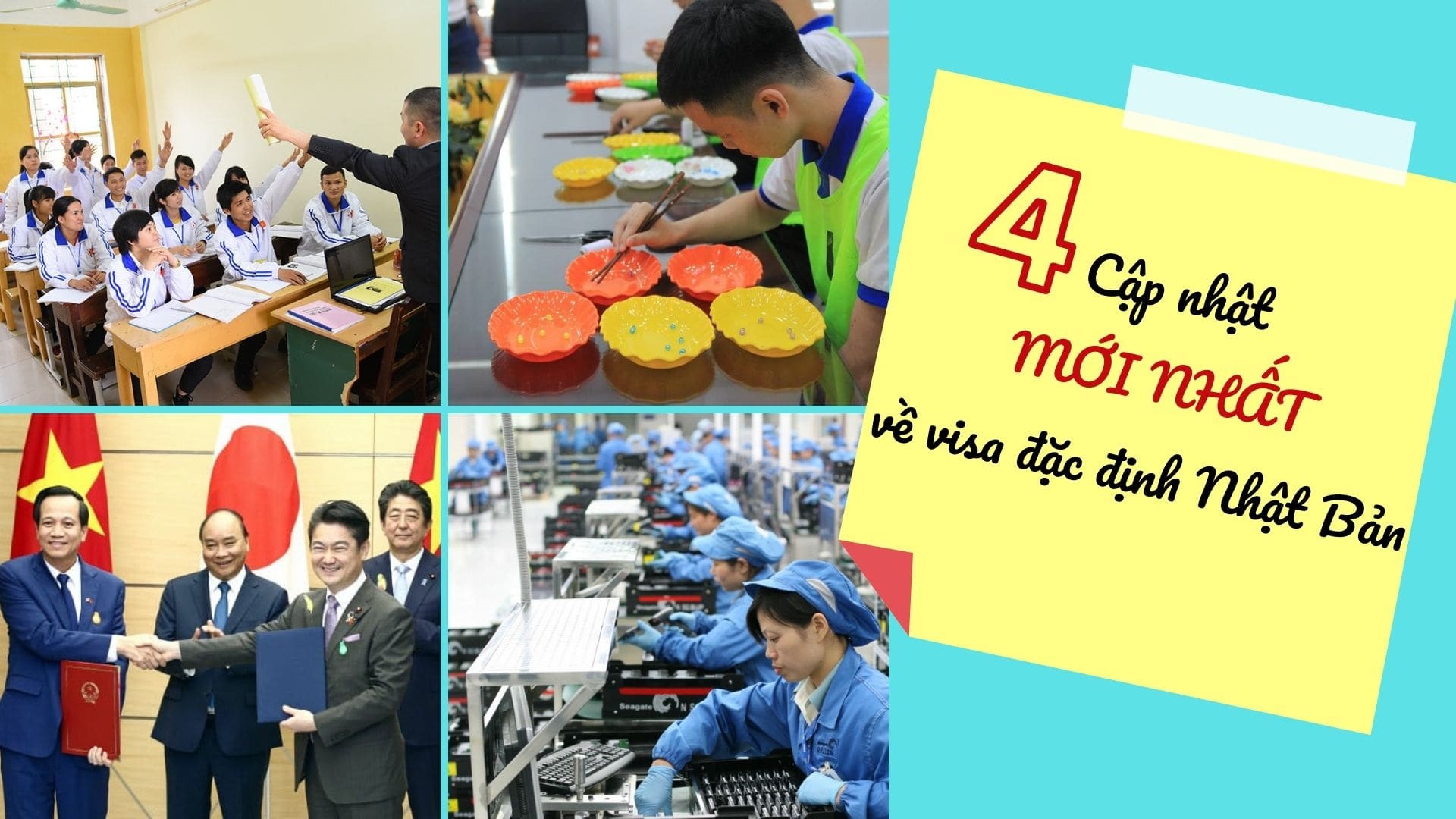 Những cập nhật mới nhất về visa đặc định Nhật Bản