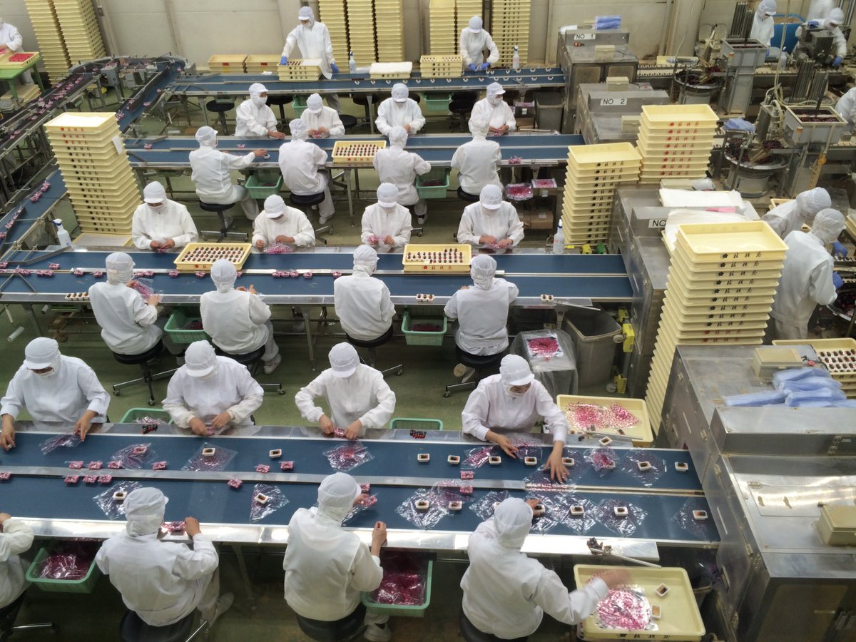 Đơn hàng làm bánh gạo tại Aichi lương khủng 