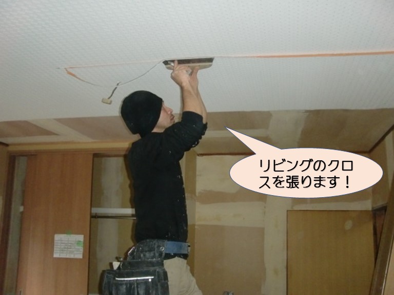 Công việc thực tế đơn hàng dán giấy tường Nhật Bản 