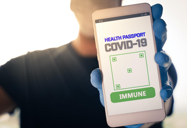 Nhật bản cấp hộ chiếu VACCINE COVID 19 qua mã QR trên điện thoại